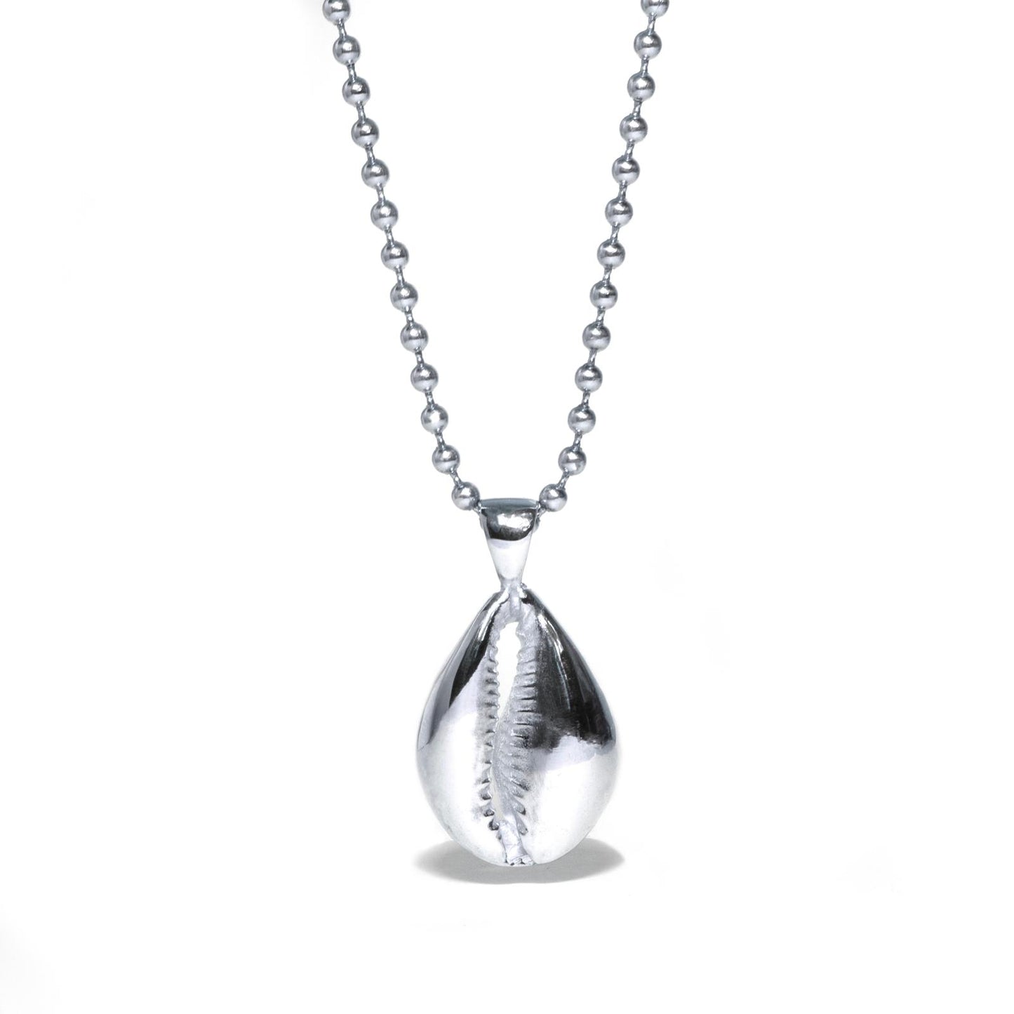 Large Cowrie Shell Pendant Chain